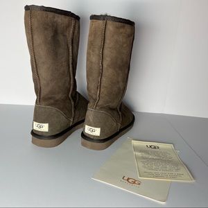 UGG Classic Tall Boots Chocolate Brown 5815